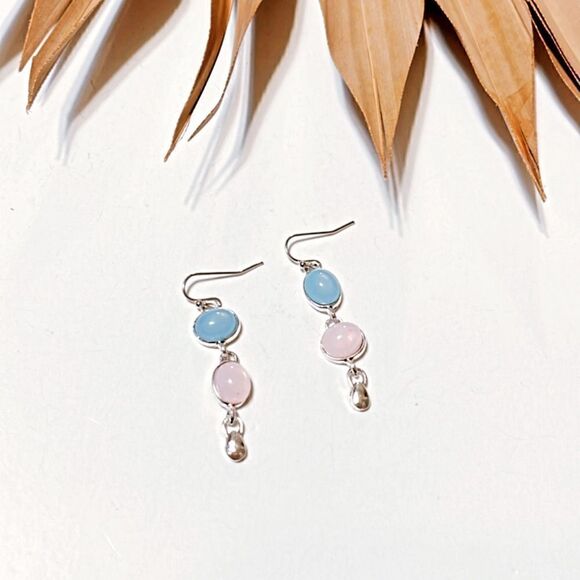 Boho statement earrings S398 - Picture 2 of 3